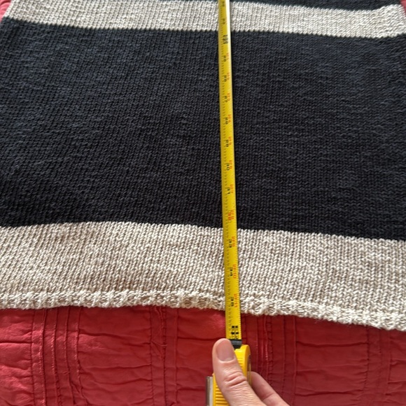 James Perse Colorblock Knit Dress, size 1 cotton/linen blend, NWOT - Picture 6 of 7